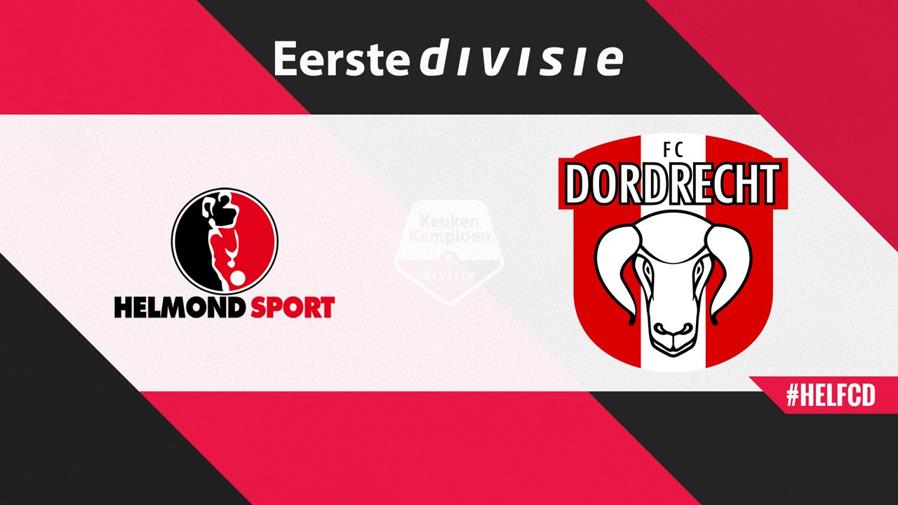 Helmond Sport vs Dordrecht poster