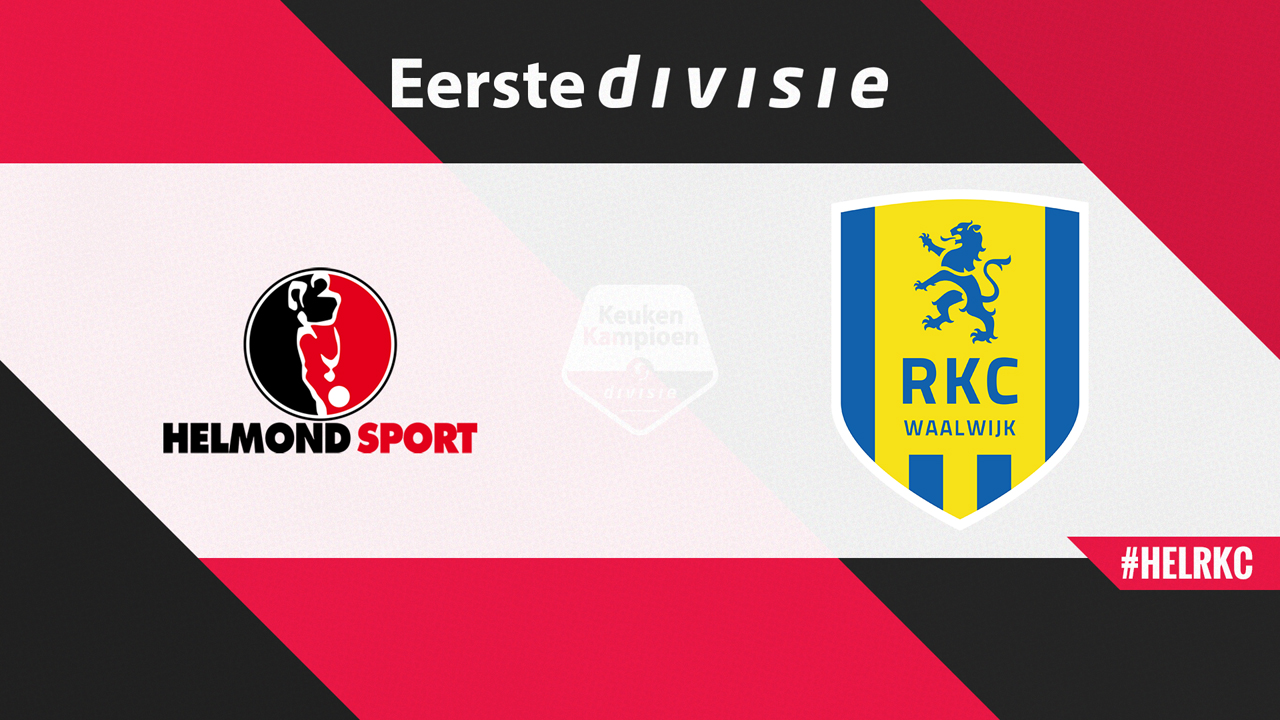 Helmond Sport vs RKC Waalwijk poster