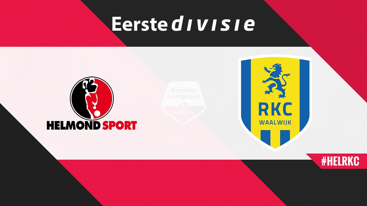 Helmond Sport vs RKC Waalwijk poster
