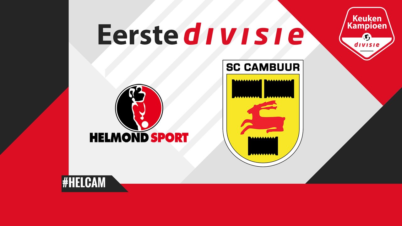 Helmond Sport vs SC Cambuur poster