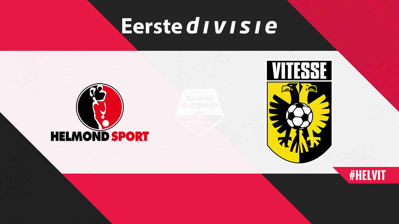 Helmond Sport vs Vitesse poster