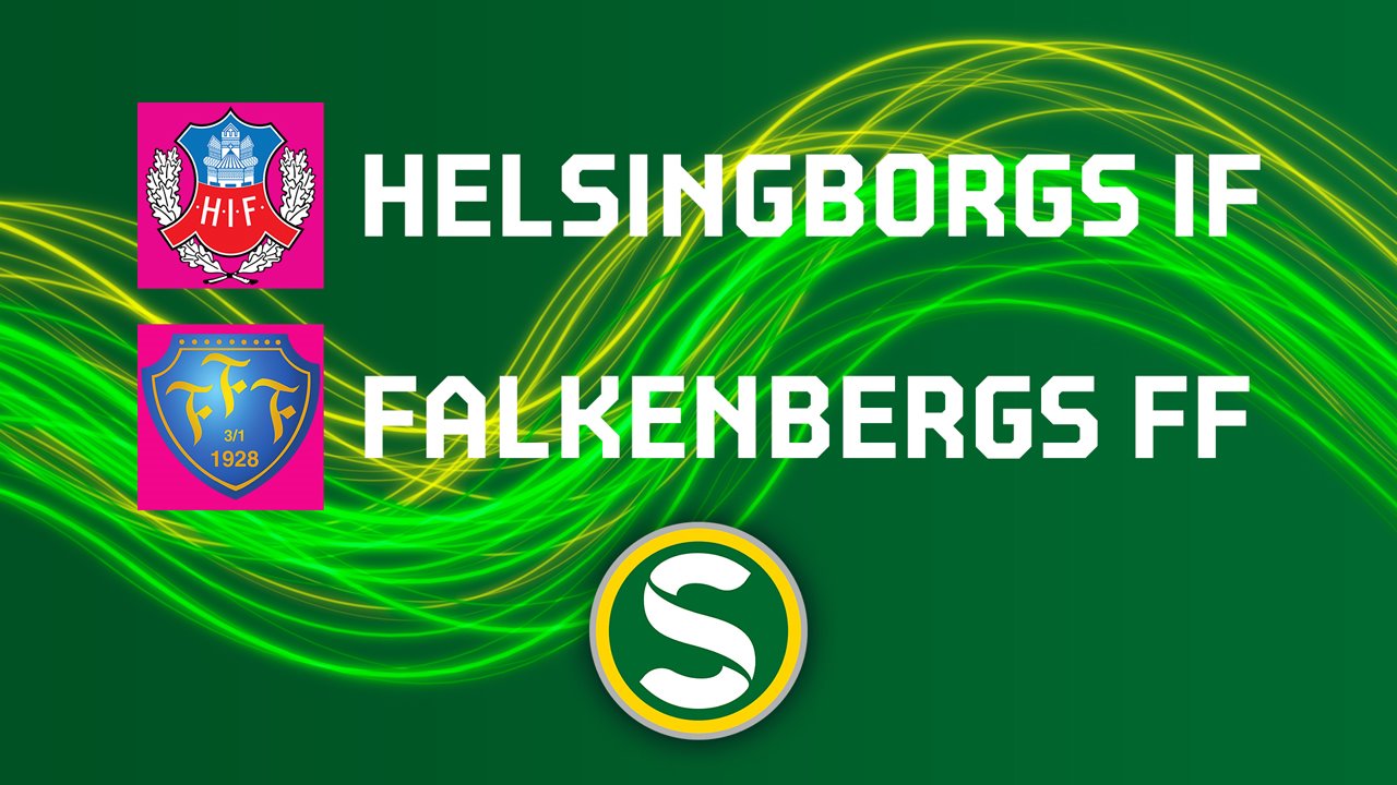 Helsingborg vs Falkenberg poster