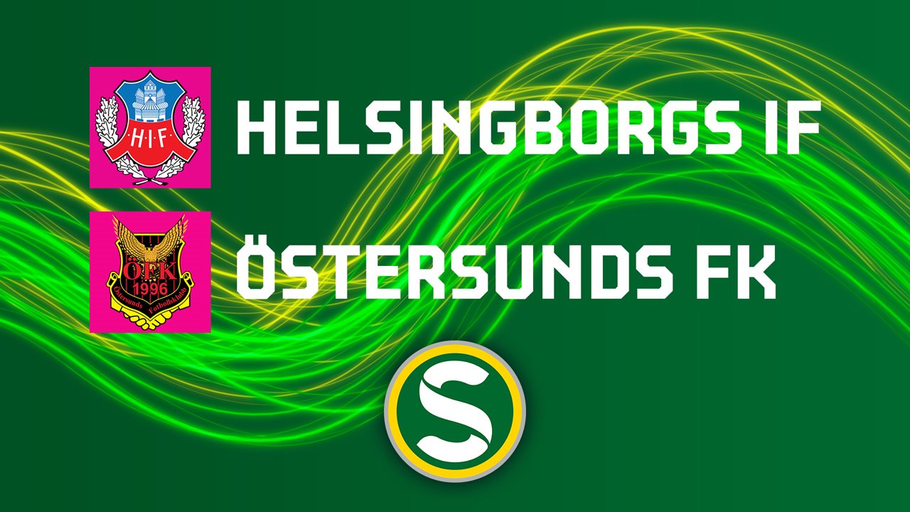 Helsingborg vs Östersund poster