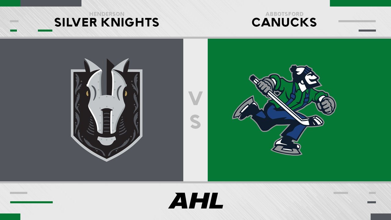Henderson Silver Knights vs Abbotsford Canucks poster