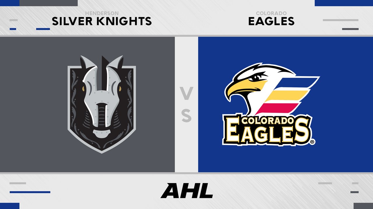 Henderson Silver Knights vs Colorado Eagles poster