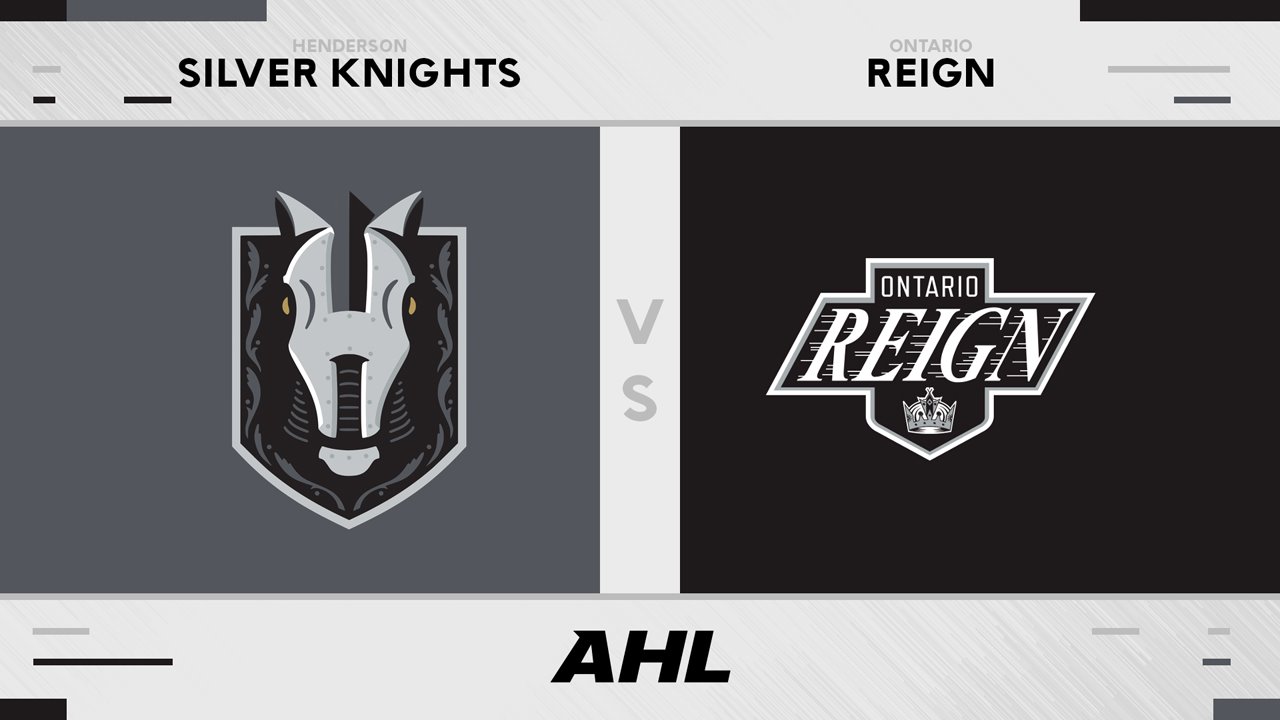 Henderson Silver Knights vs Ontario Reign poster