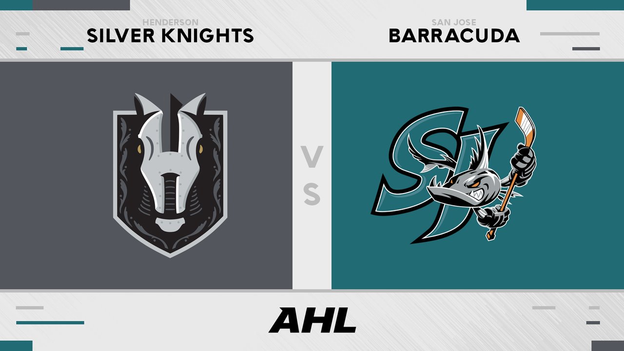 Henderson Silver Knights vs San Jose Barracuda poster