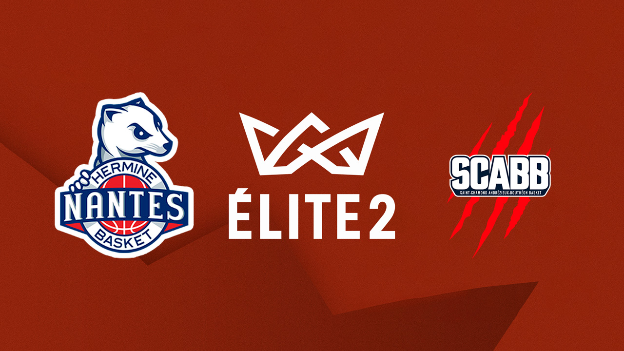 Hermine Nantes Basket vs Saint-Chamond Basket poster