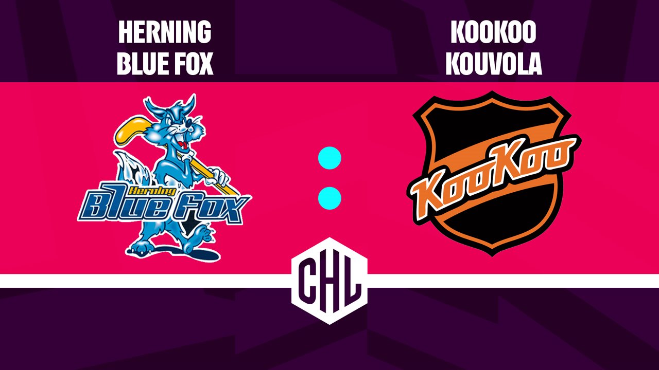 Herning Blue Fox vs KooKoo poster