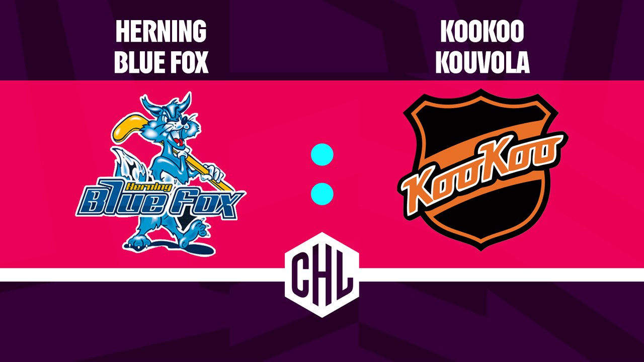 Herning Blue Fox vs KooKoo poster