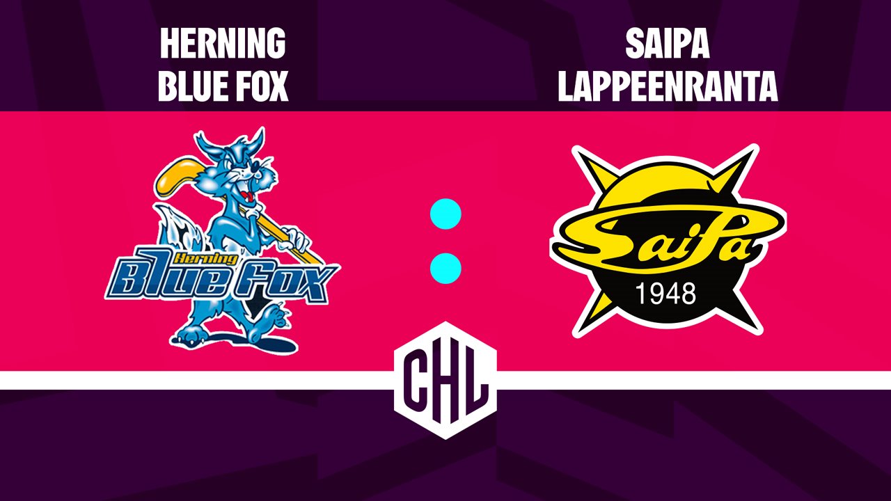Herning Blue Fox vs SaiPa poster