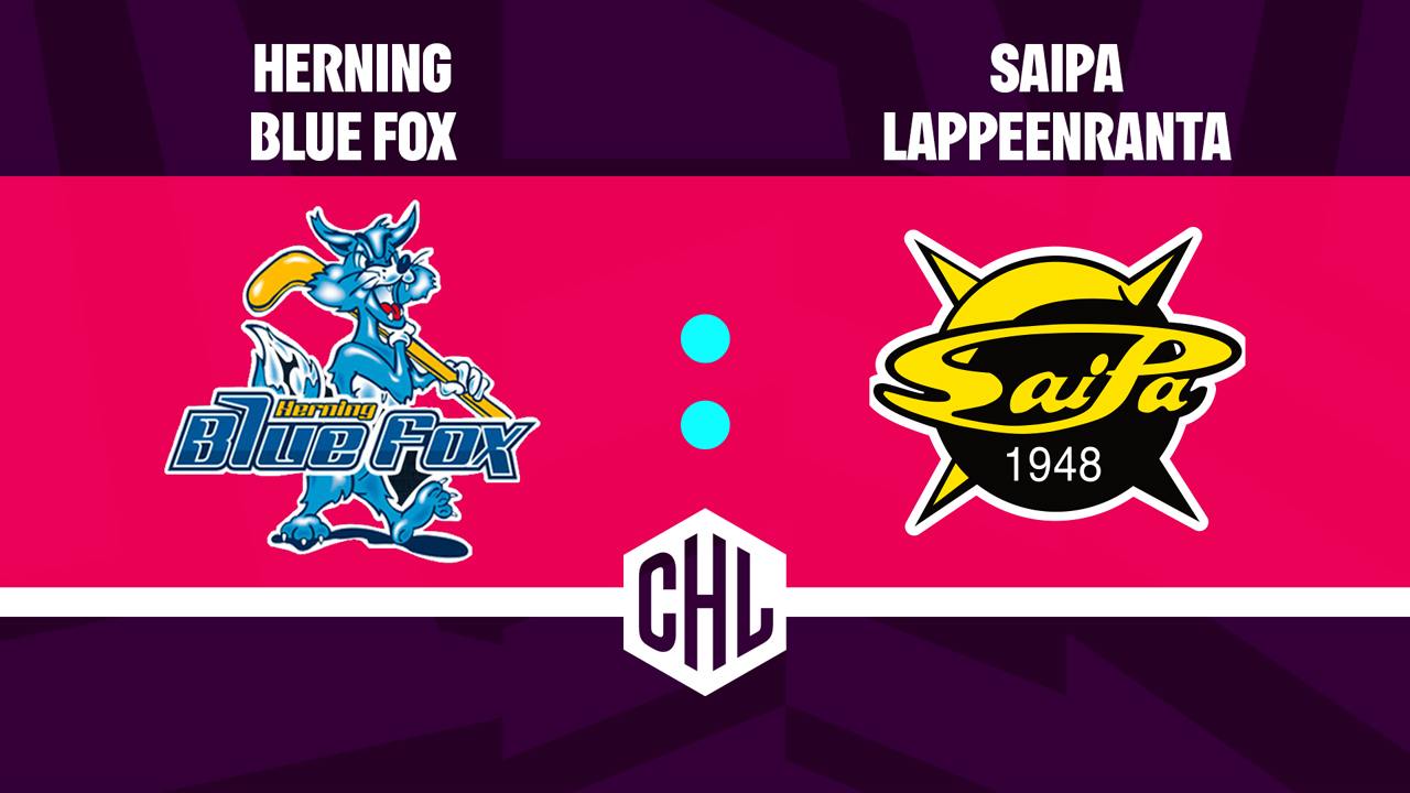 Herning Blue Fox vs SaiPa poster