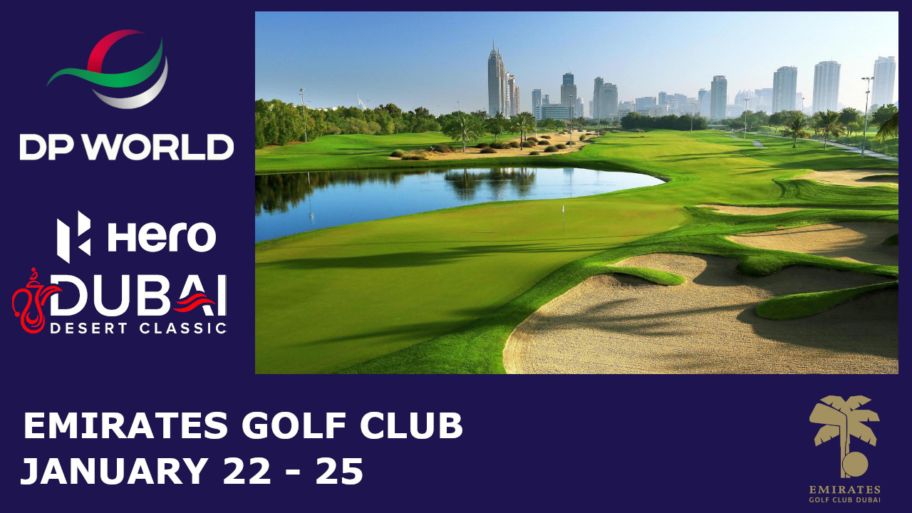 Hero Dubai Desert Classic Round 1 poster