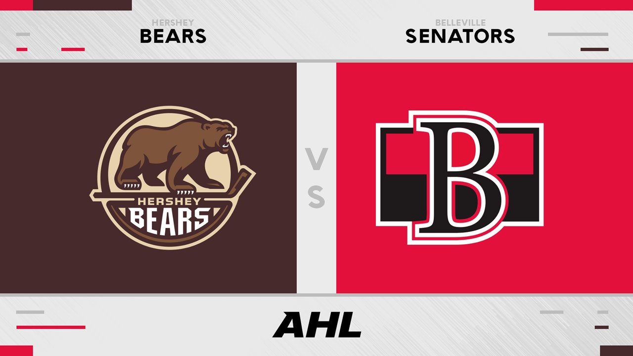 Hershey Bears vs Belleville Senators poster
