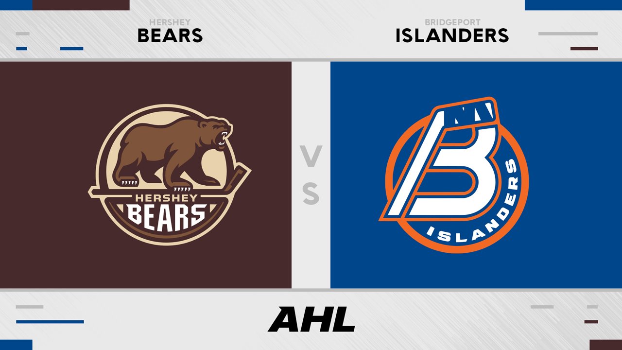 Hershey Bears vs Bridgeport Islanders poster