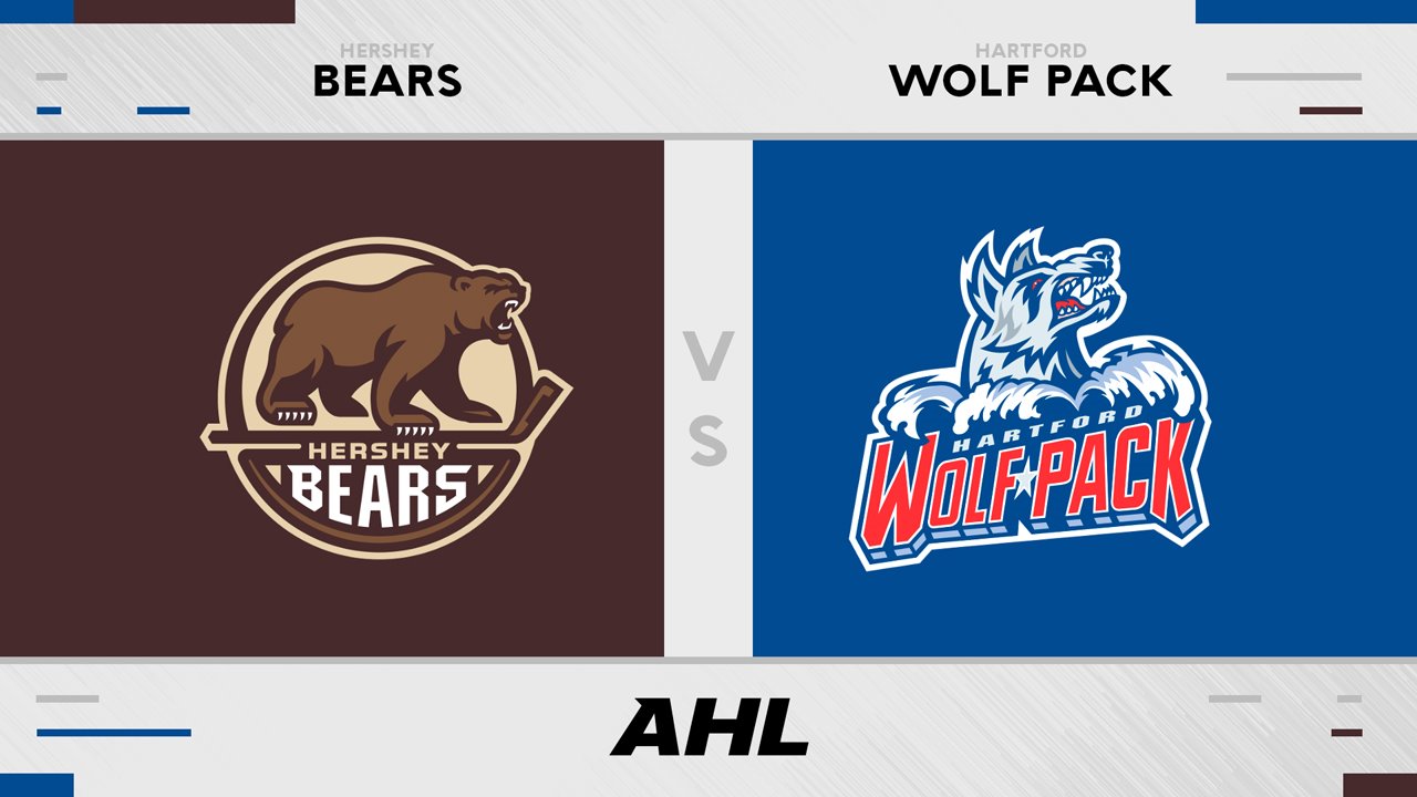 Hershey Bears vs Hartford Wolf Pack poster
