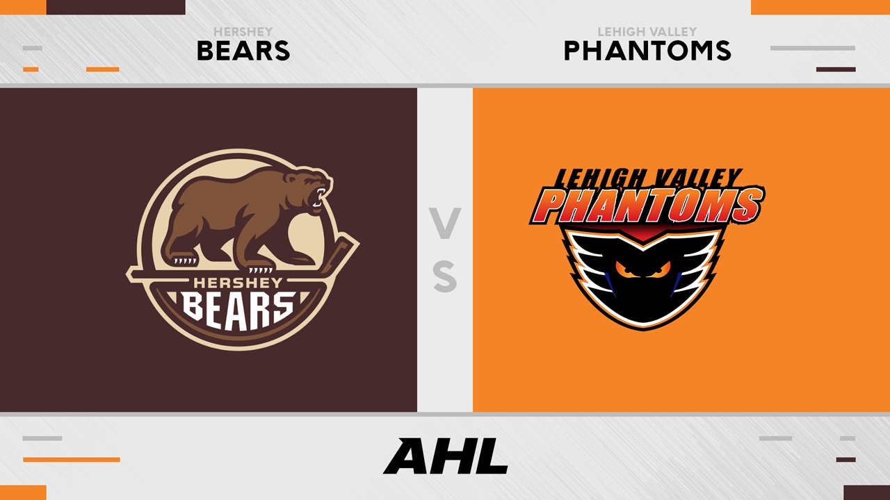 Hershey Bears vs Lehigh Valley Phantoms poster