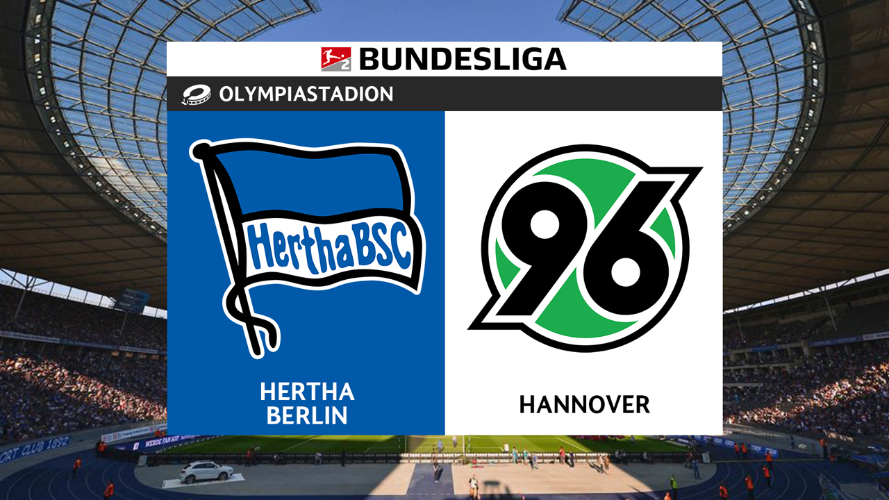 Hertha vs Hannover poster