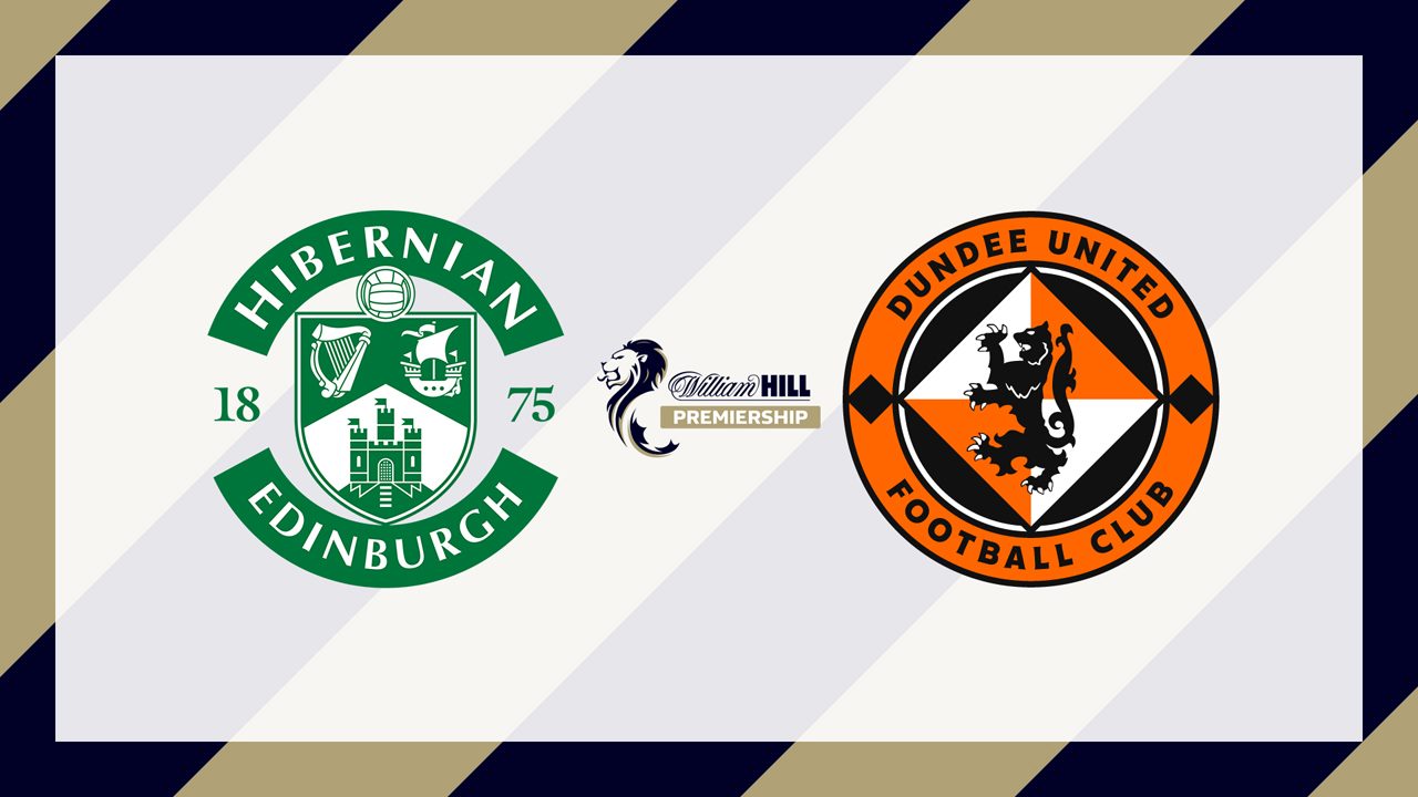 Hibernian vs Dundee United poster