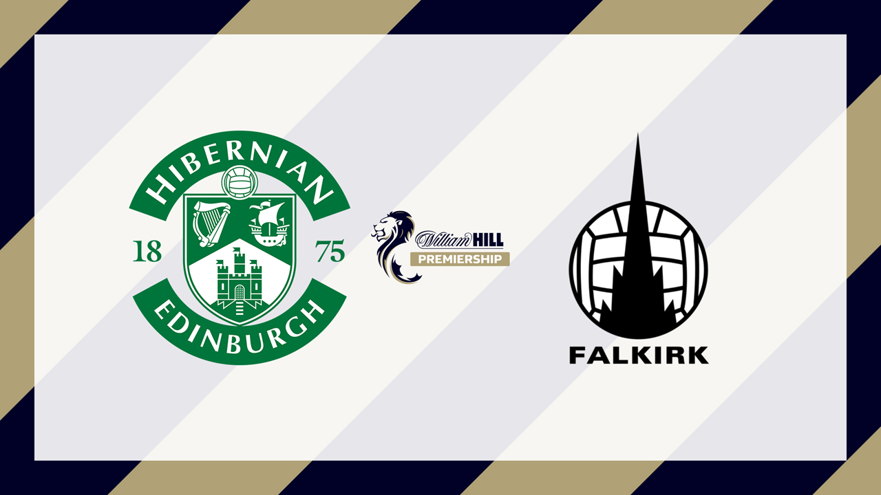 Hibernian vs Falkirk poster