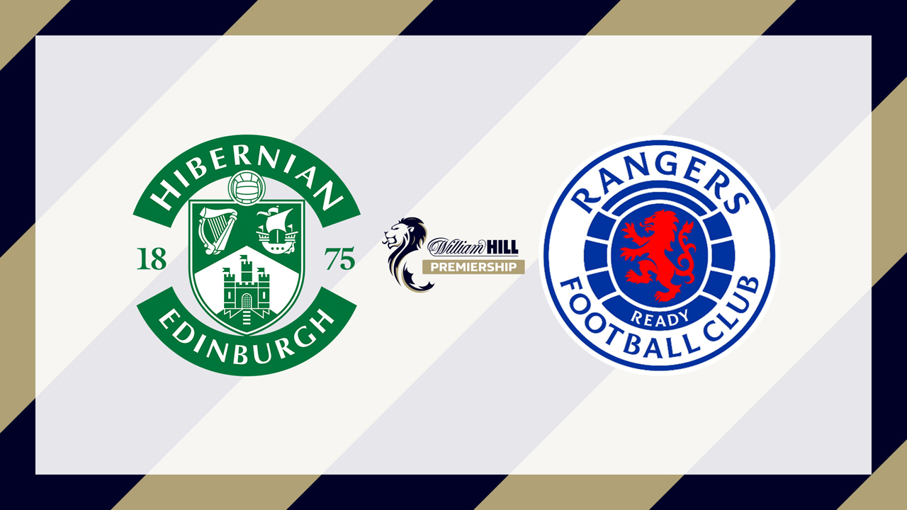 Hibernian vs Rangers poster