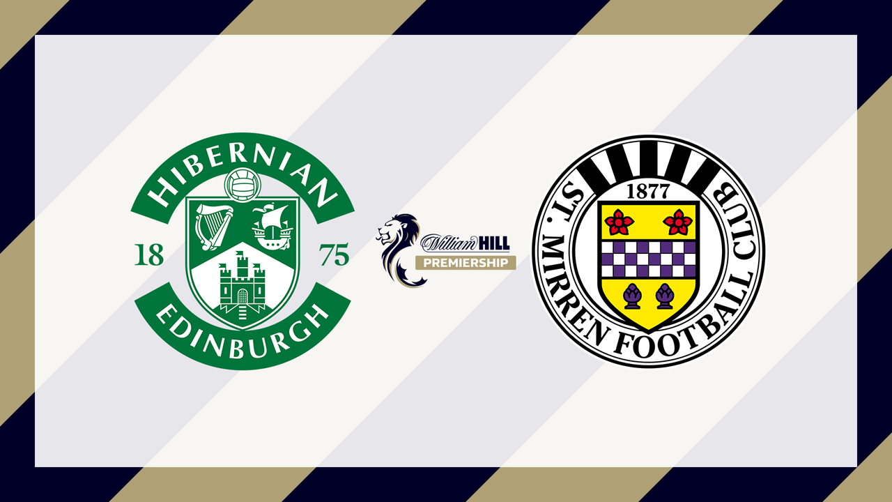 Hibernian vs St Mirren poster