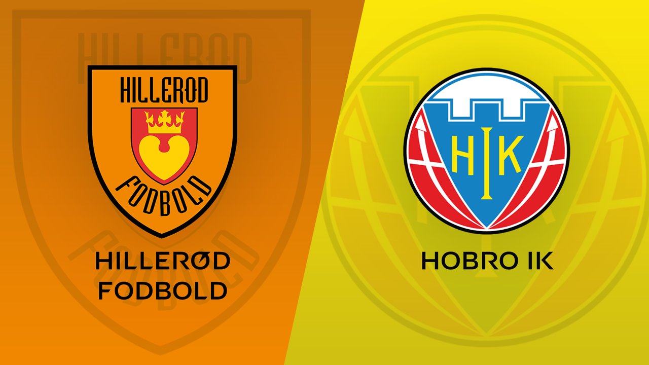 Hillerød vs Hobro poster