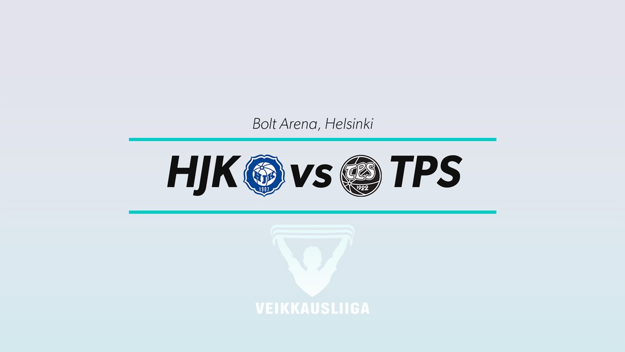 HJK Helsinki vs TPS poster