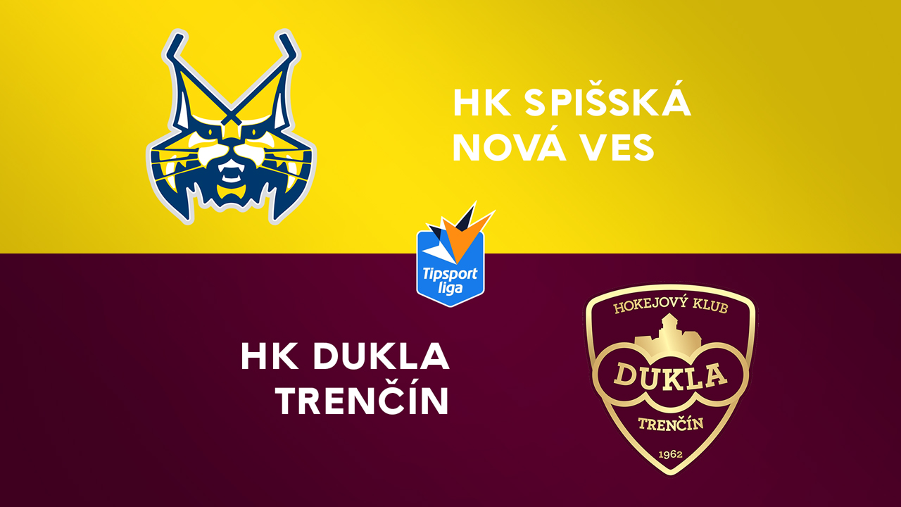 HK Spišská Nová Ves vs Dukla Trencin poster