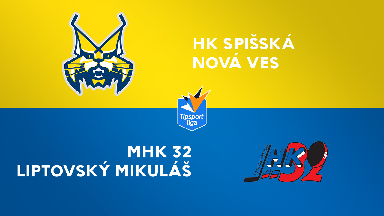 HK Spišská Nová Ves vs Liptovsky Mikulas poster
