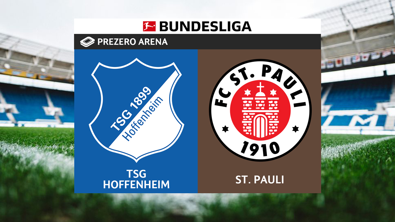 Hoffenheim vs St Pauli poster