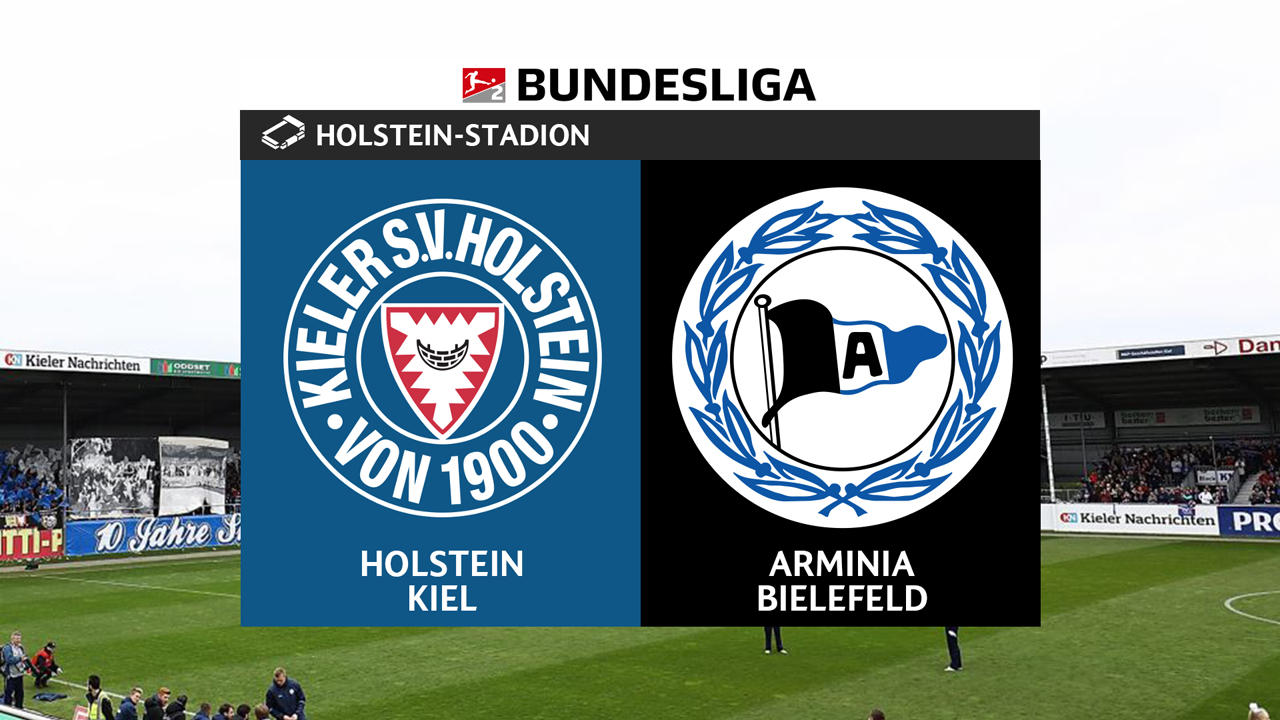 Holstein Kiel vs Arminia Bielefeld poster