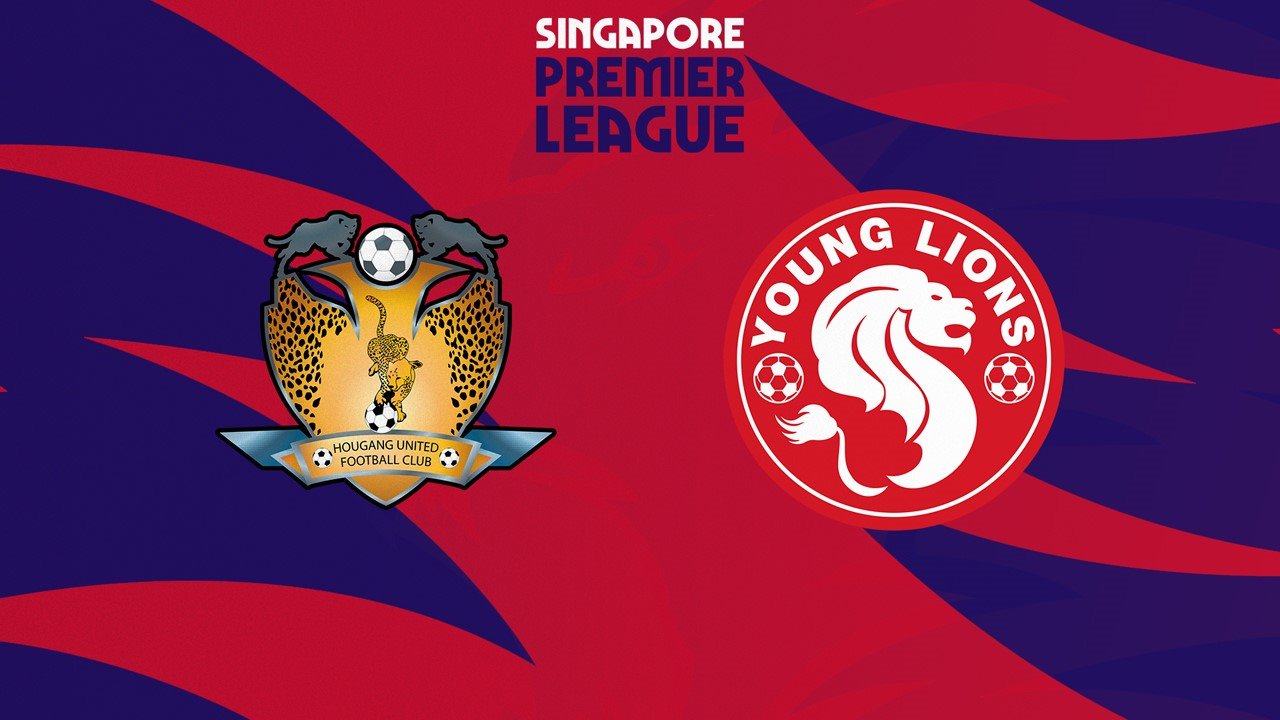 Hougang United vs Young Lions poster
