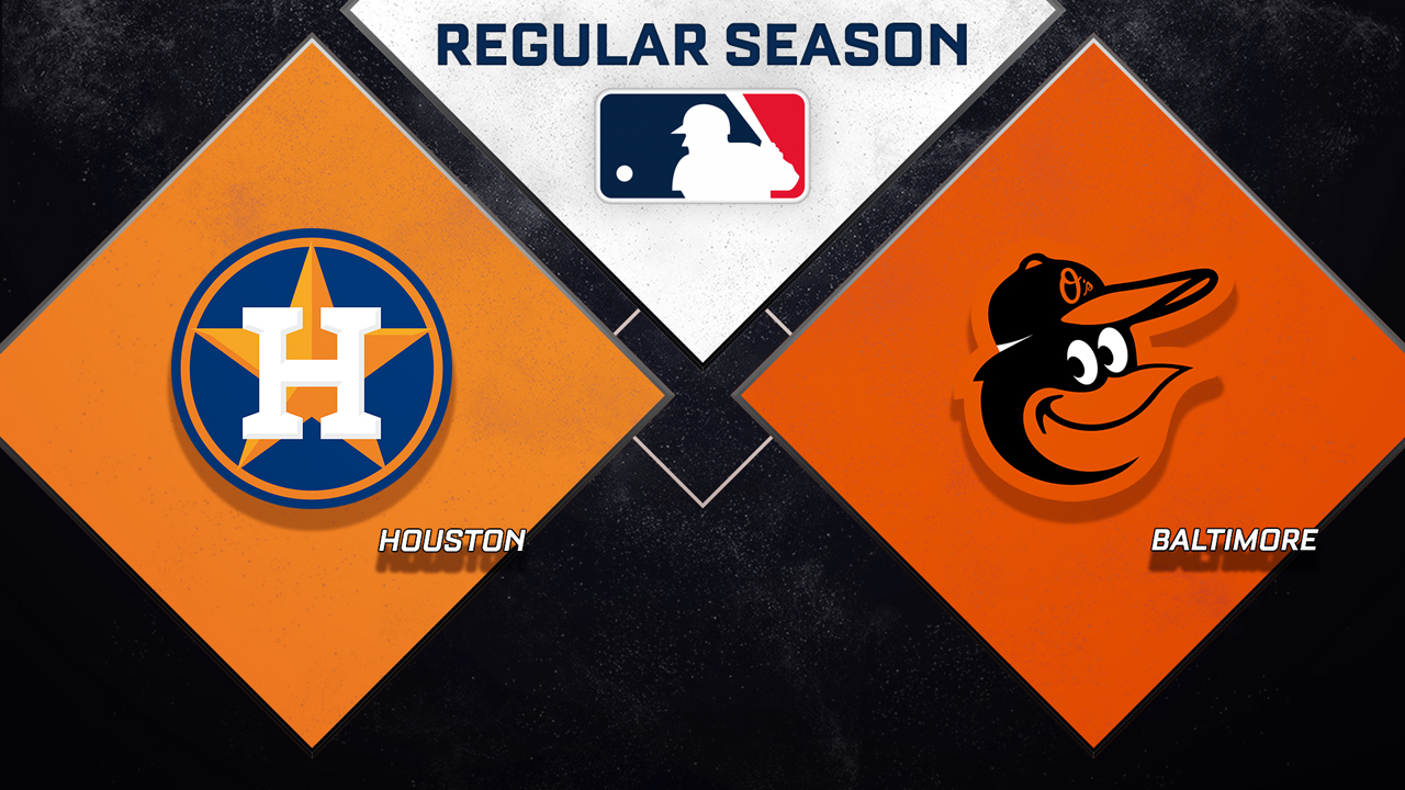 Houston Astros vs Baltimore Orioles poster