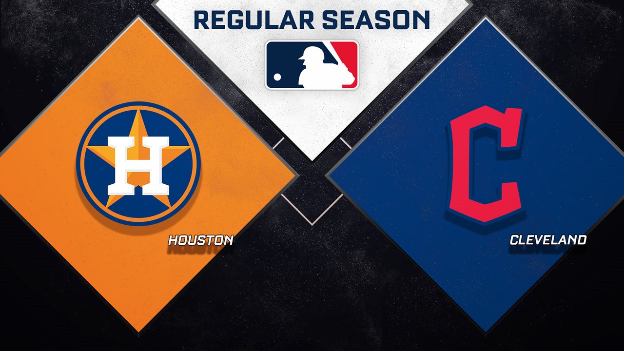Houston Astros vs Cleveland Guardians poster