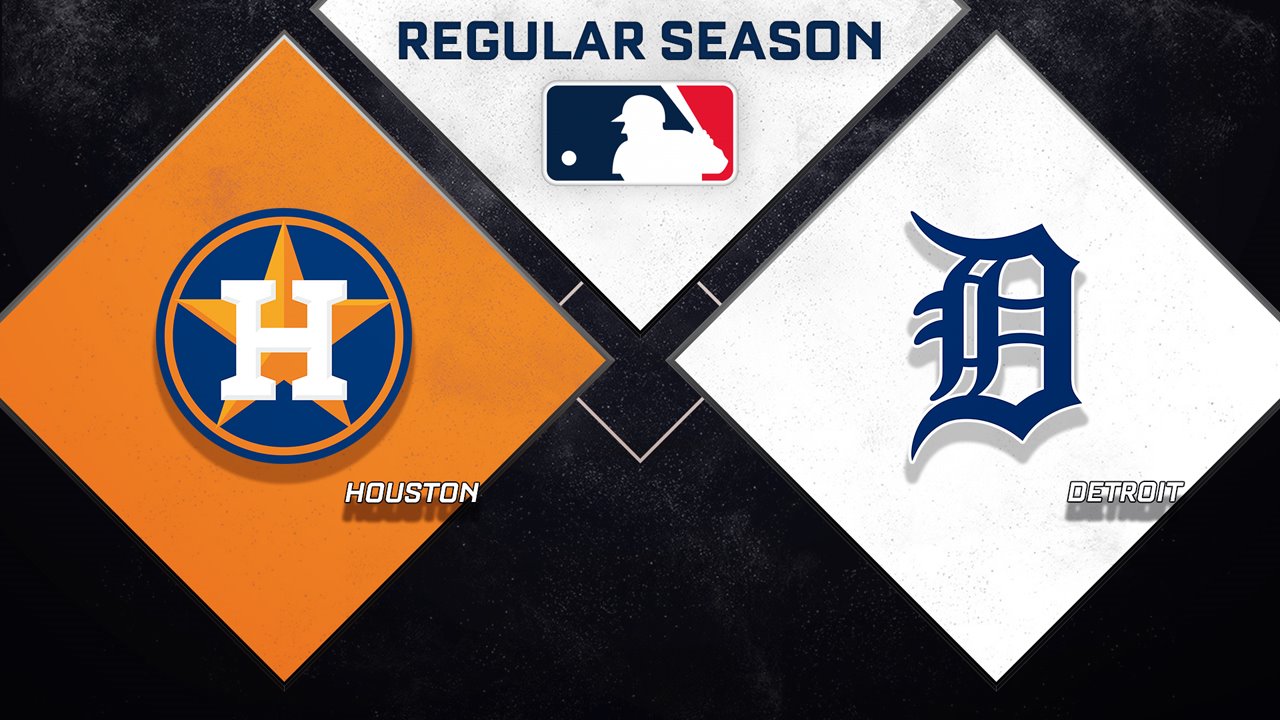Houston Astros vs Detroit Tigers poster