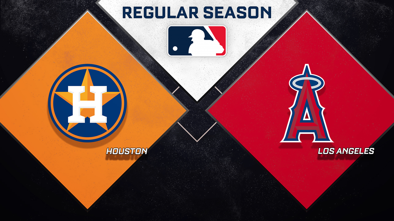 Houston Astros vs Los Angeles Angels poster