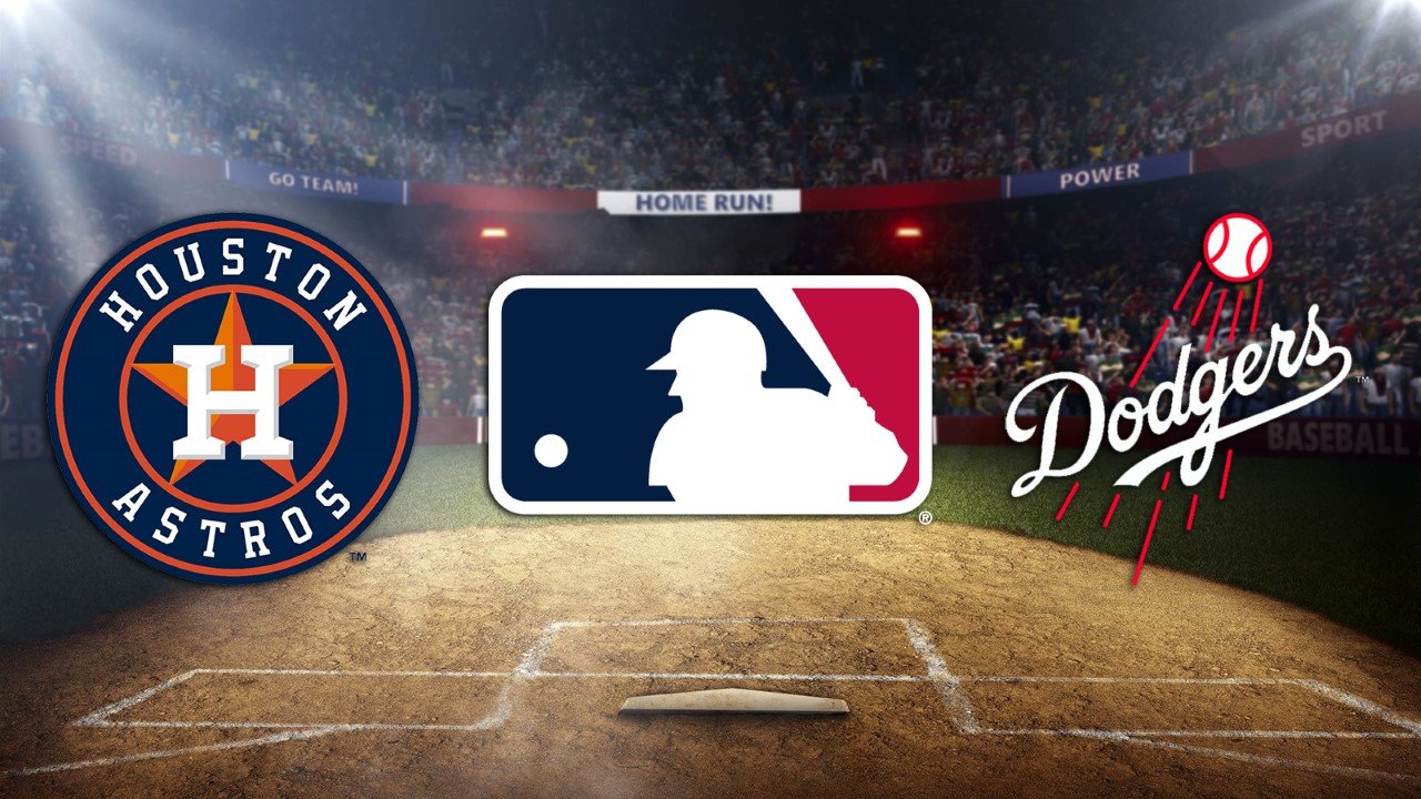 Houston Astros vs Los Angeles Dodgers poster