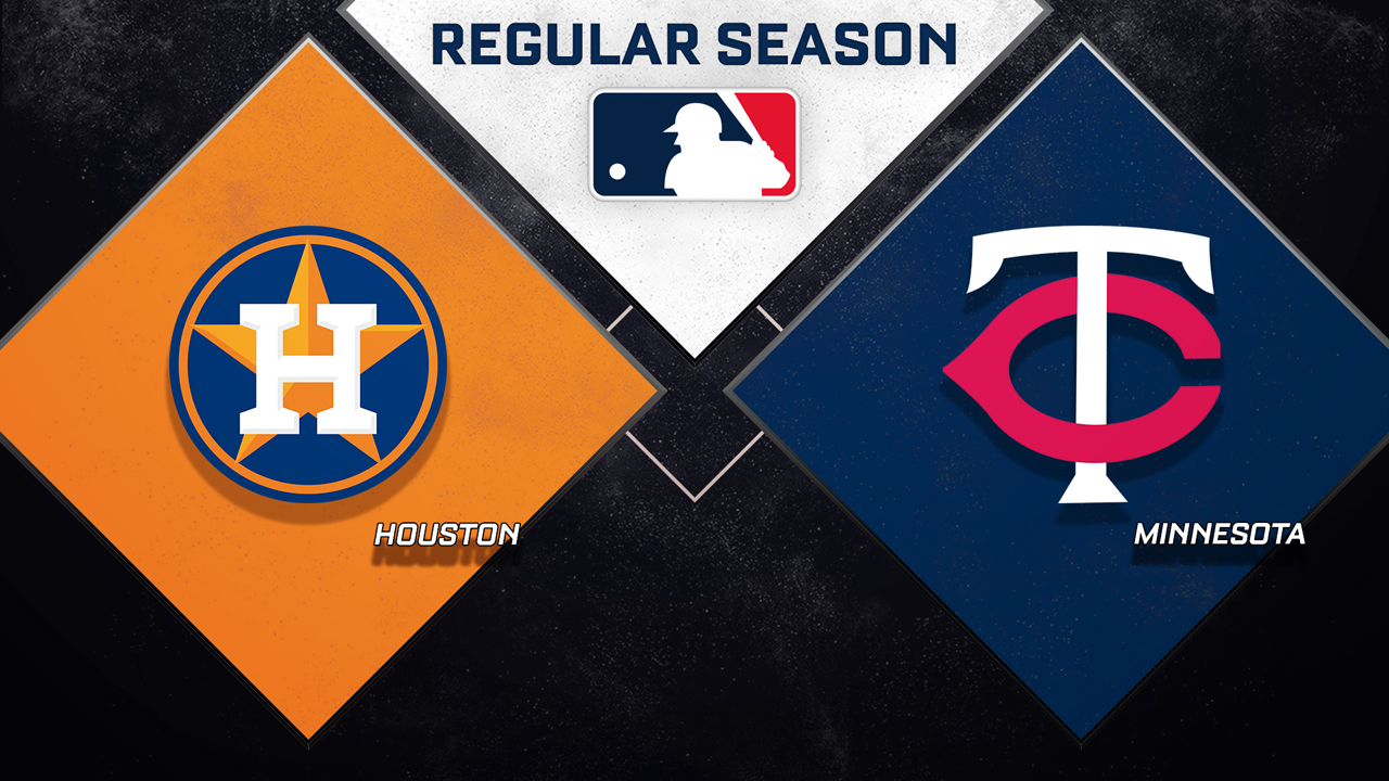 Houston Astros vs Minnesota Twins poster