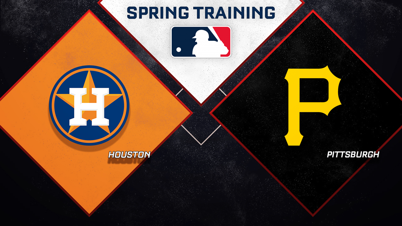 Houston Astros vs Pittsburgh Pirates poster