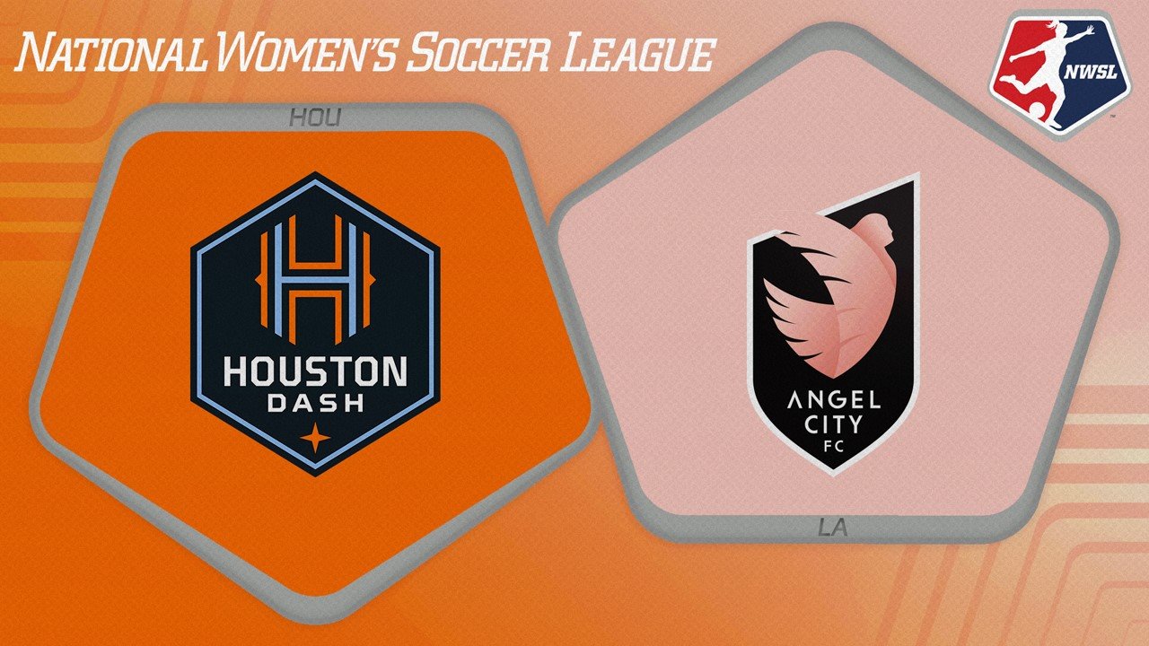 Houston Dash vs Angel City poster