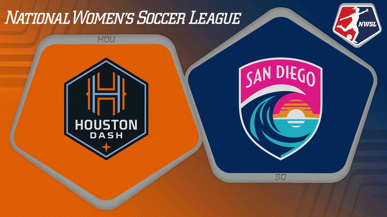 Houston Dash vs San Diego Wave poster