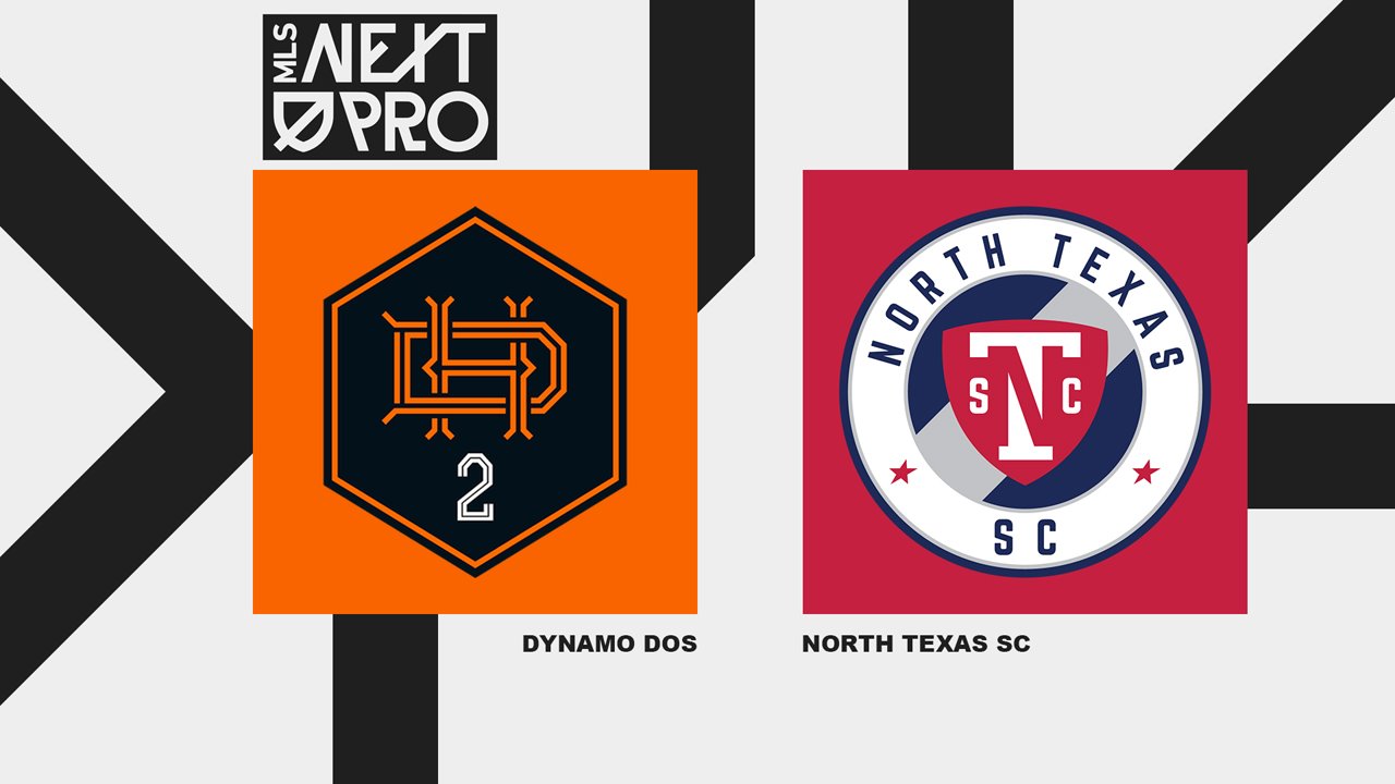 Houston Dynamo 2 vs North Texas SC poster