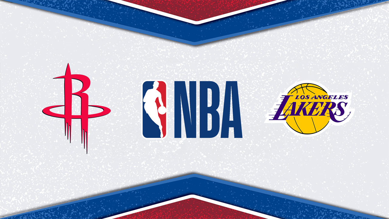Houston Rockets vs Los Angeles Lakers poster