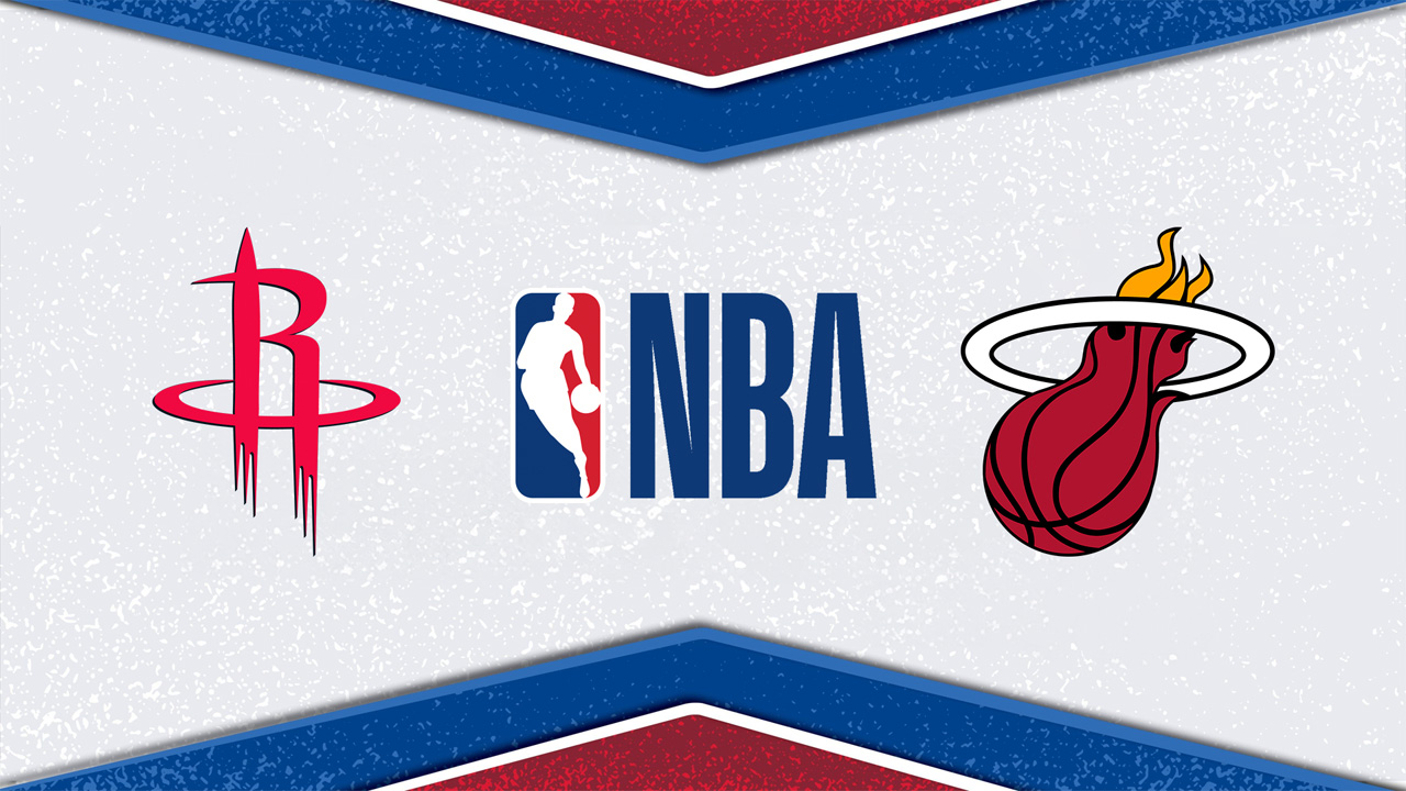Houston Rockets vs Miami Heat poster