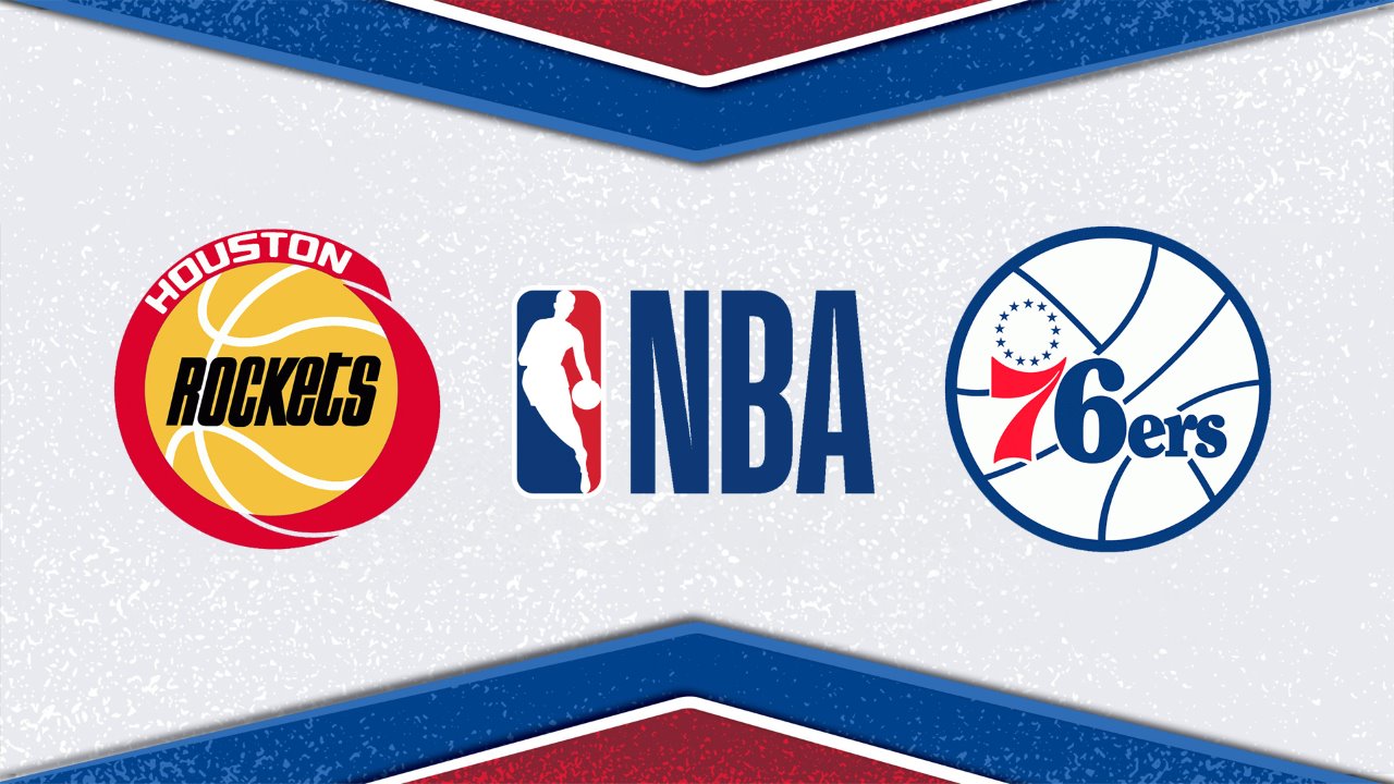 Houston Rockets vs Philadelphia 76ers poster