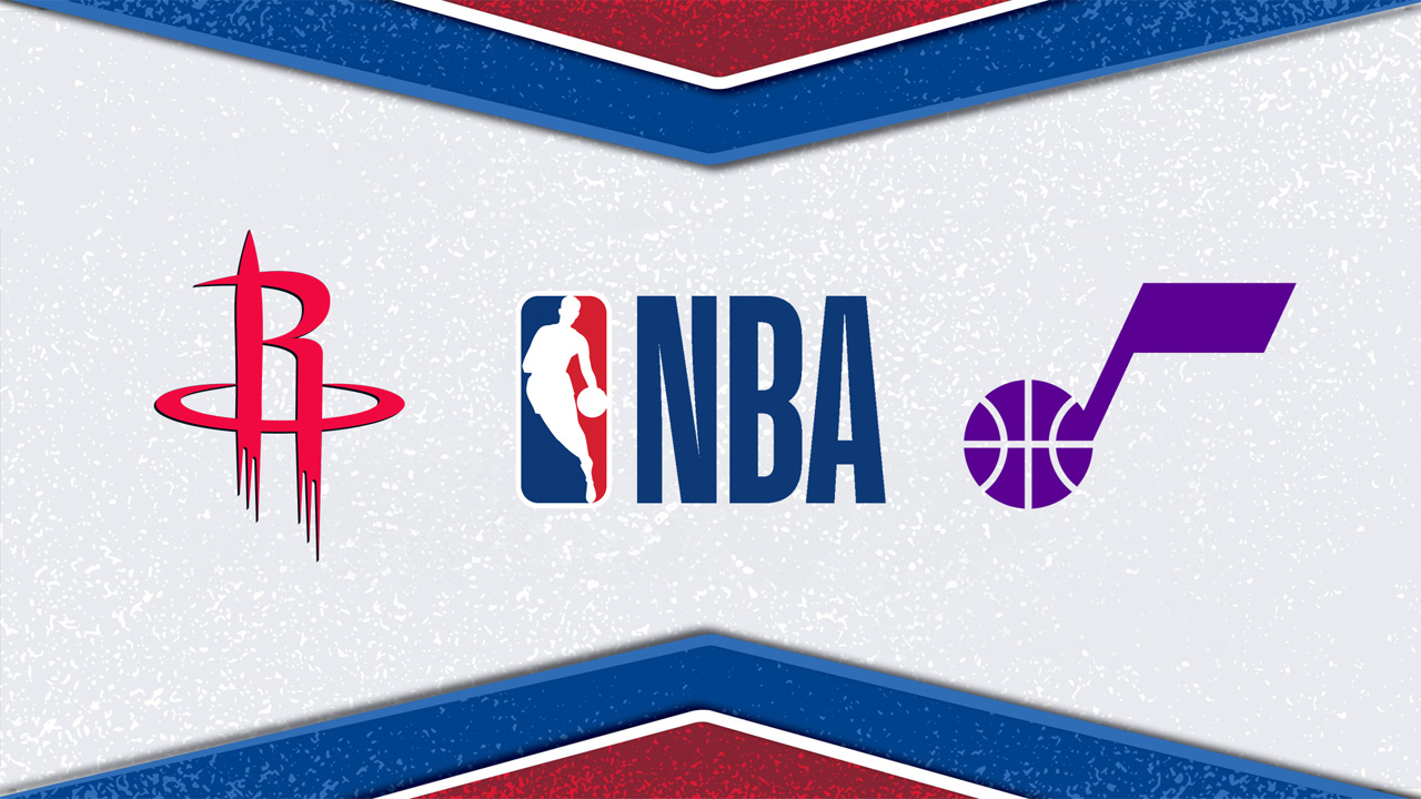 Houston Rockets vs Utah Jazz poster