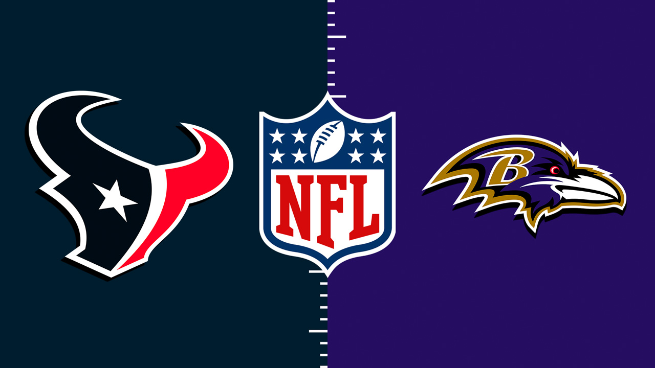 Houston Texans vs Baltimore Ravens poster