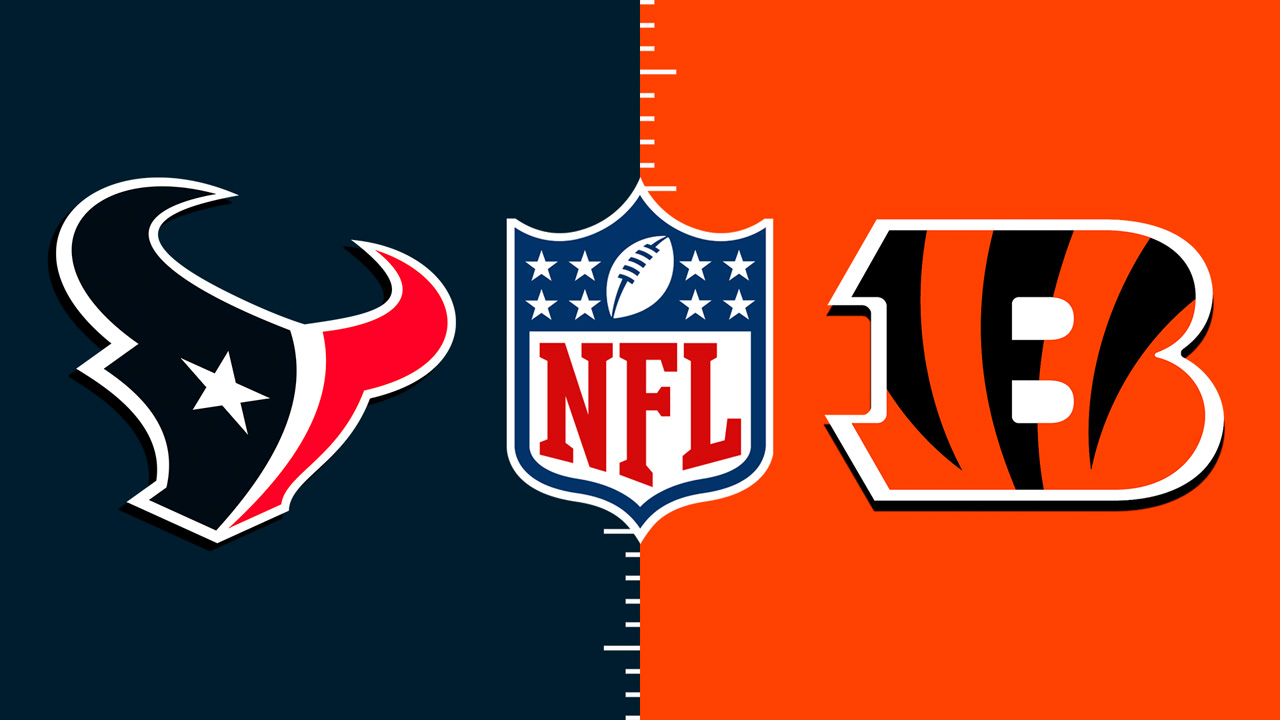 Houston Texans vs Cincinnati Bengals poster