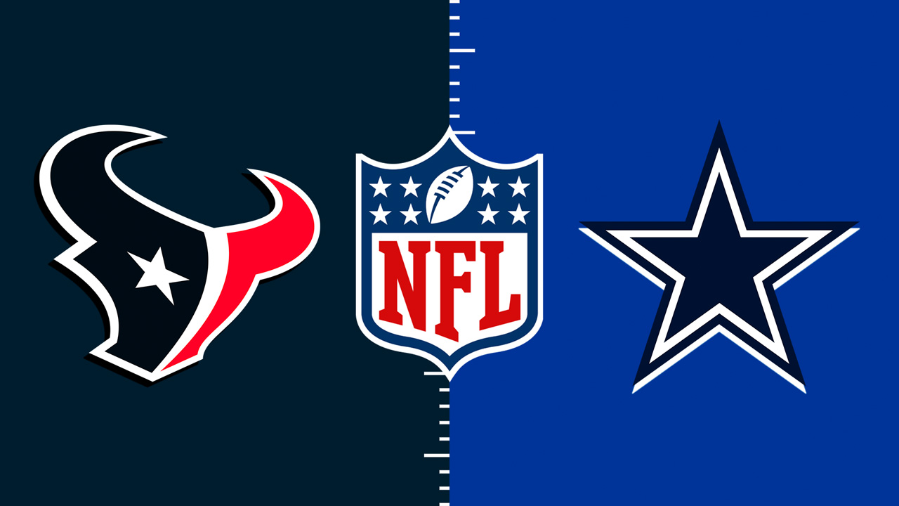 Houston Texans vs Dallas Cowboys poster